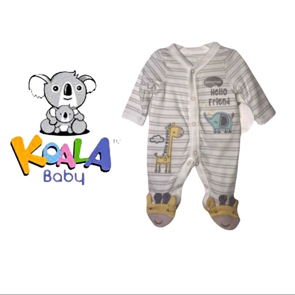 NWT Koala Baby Preemie Bodysuit - Picture 1 of 10
